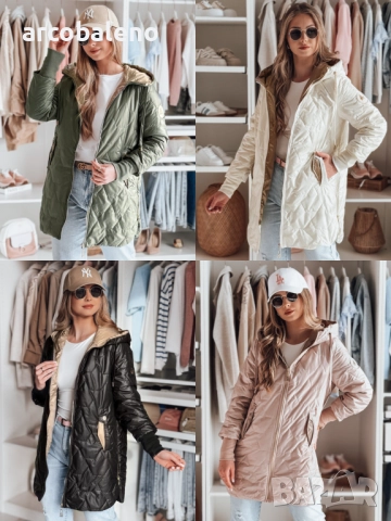 Ликвидация! Дамско ватирано преходно яке LIVIANA, 4цвята 