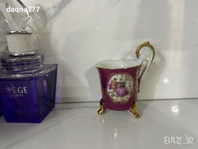 Винтидж викторианска чаша, снимка 4 - Антикварни и старинни предмети - 52384129