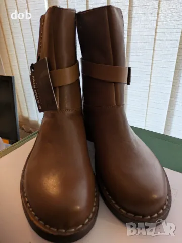 Нови дамски кожени ботуши G-STAR TOLEDO Maja BELT оригинал, снимка 5 - Дамски ботуши - 49869447