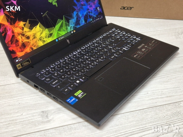 ГАРАНЦИЯ i5|RTX-6GB|165Hz IPS|16RAM лаптоп laptop nitro acer gaming гейминг, снимка 4 - Лаптопи за игри - 52206700
