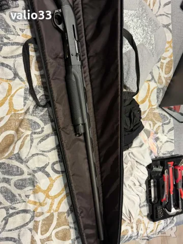 Ловен автомат на италианската фирма Benelli, модел M2, калибър 12/76, снимка 11 - Газово оръжие - 56131458