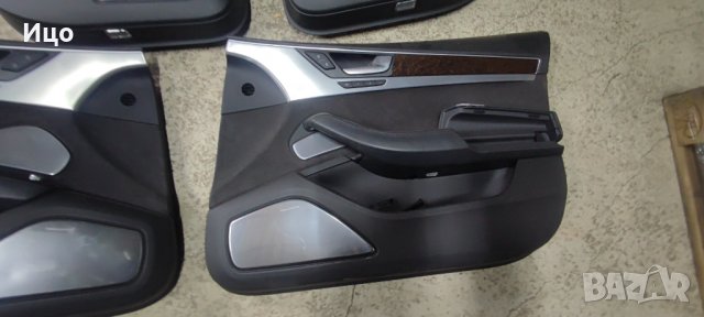 Комфортен кожен салон на ромбчета Audi A8 D4 подгрев надуване, снимка 3 - Части - 38684793