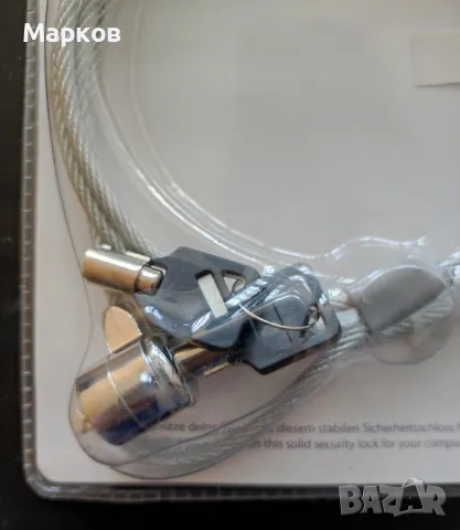 Ednet - Нова Верига за лаптоп против кражби, снимка 2 - Други - 50188461