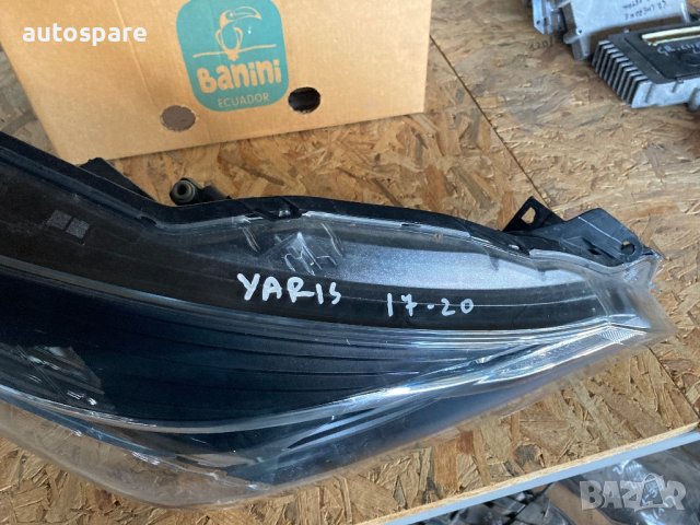Десен оригинален фар за Toyota Yaris 17-20. Led. , снимка 5 - Части - 39209849
