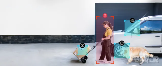 BOIFUN DQ201 Безжична външна камера със Соларен панел, снимка 11 - Камери - 48724436