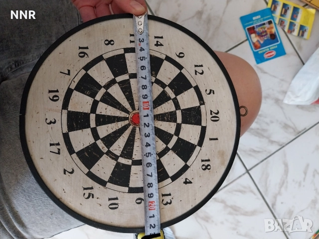 Малка дартс мишена, снимка 3 - Играчки за стая - 51590576
