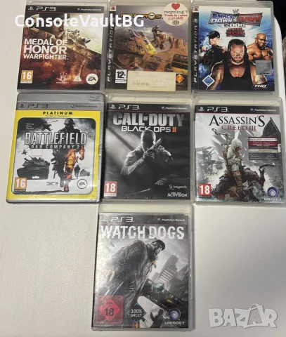 PS3 игри – 7€ брой / Всички за 40€