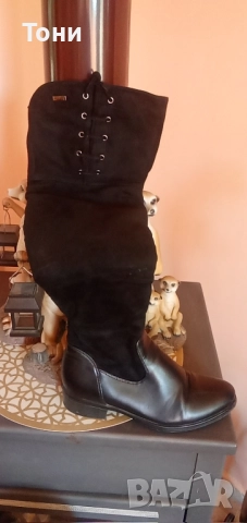 Дамски чизми еко кожа, снимка 3 - Дамски ботуши - 51701574