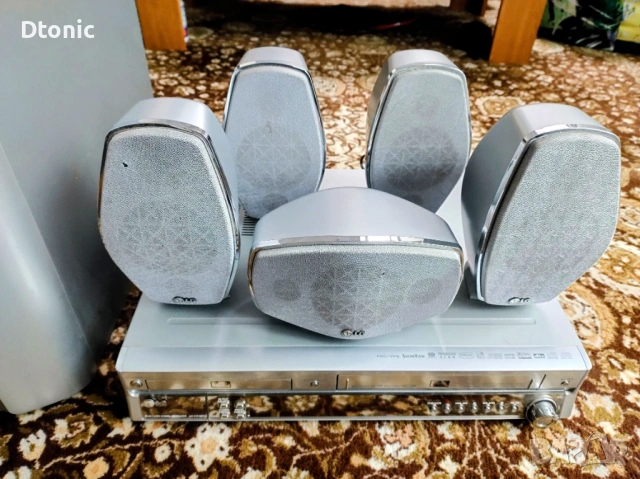 LG домашно кино DVD/VCR, Dolby Digital 5.1, снимка 3 - Части и Платки - 53174882