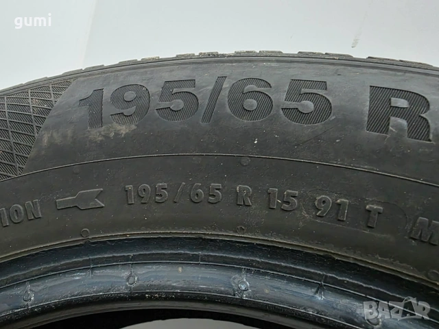 4бр зимни гуми 195/65/15 CONTINENTAL L05044 , снимка 6 - Гуми и джанти - 53642378