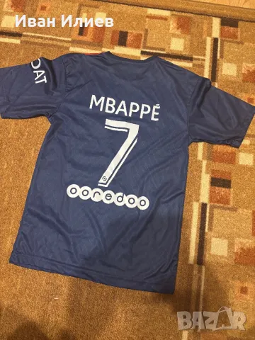 Тениска PSG Mbappe за момче, снимка 2 - Детски тениски и потници - 48179104