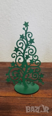 Дървена коледна украса – Елха