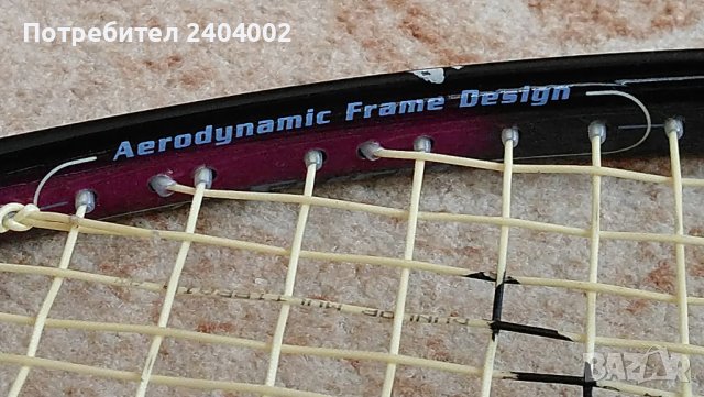 Ракета за скуош DUNLOP с калъф WILSON, снимка 9 - Тенис - 38653993