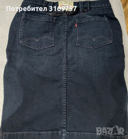 Levis уникална и рядък модел пола, снимка 2 - Поли - 36262063