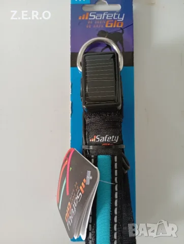 Нови LED светещи нашийници Safety Glo - ликвидация/на едро и дребно“, снимка 4 - За кучета - 56116988