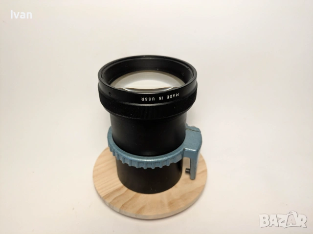 Обектив BelOMO 35KP-1.8/100 f1.8 100mm за 35mm филмов проектор Планарен обектив, снимка 3 - Обективи и филтри - 53483303