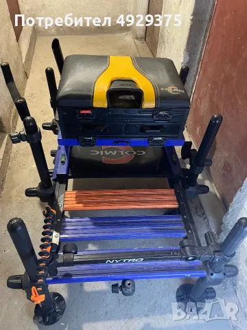 Платформа за метод фидер риболов Colmic Seatbox Exon S-20 + прикачни