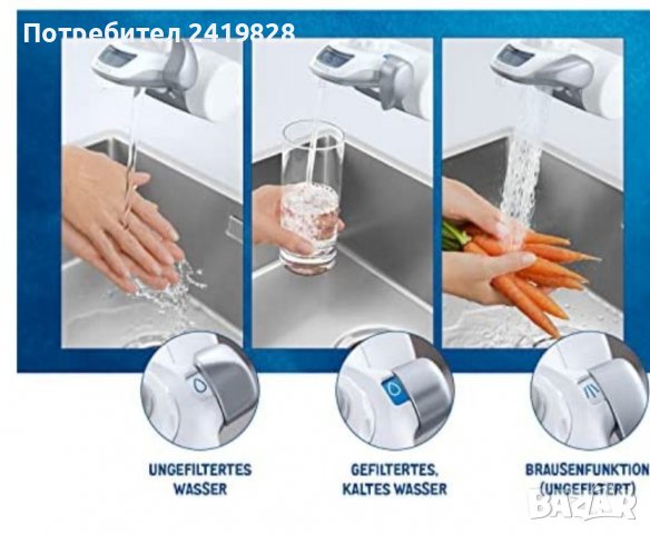 Филтърът за вода BRITA On Tap с цифров LCD дисплей, снимка 3 - Аксесоари за кухня - 38644932