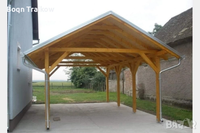 изграждане на навеси и дървени конструкции , снимка 2 - Други ремонти - 53071765