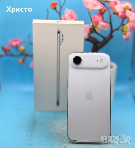 ГАРАНЦИОНЕН!!! Apple iPhone Air, 256GB, 5G, Sky Blue + подарък оригинален адаптер Apple, снимка 6 - Apple iPhone - 52854214