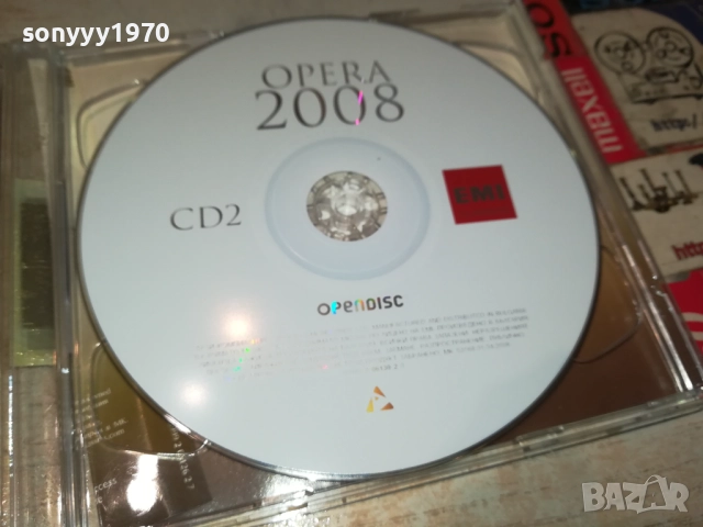 OPERA 2008 CD2 2309251026, снимка 2 - CD дискове - 51804327