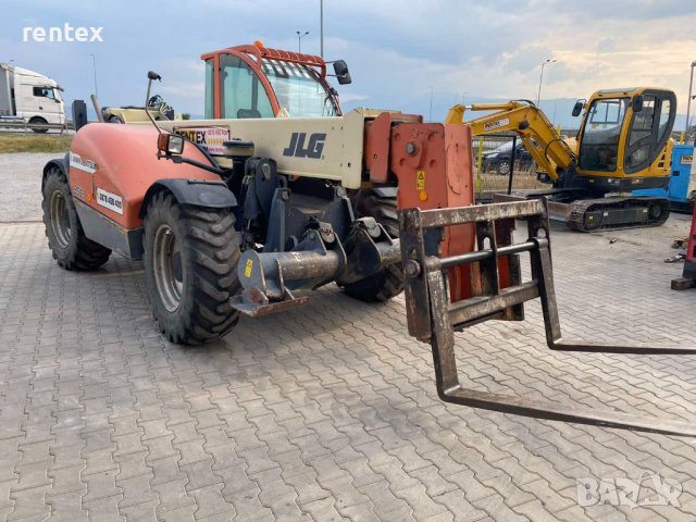 Телескопичен товарач 13 м JLG 3513 ПОД НАЕМ от Рентекс, снимка 4 - Индустриална техника - 39264702
