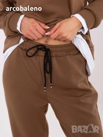 Дамски ежедневен комплект от две части с бяла вложка, 3цвята , снимка 9 - Комплекти - 52861119