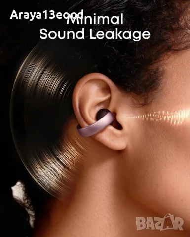 Безжични слушалки Soundcore AeroClip by Anker с отворен дизайн, Bluetooth 5.4 и IP55, снимка 9 - Безжични слушалки - 56159781