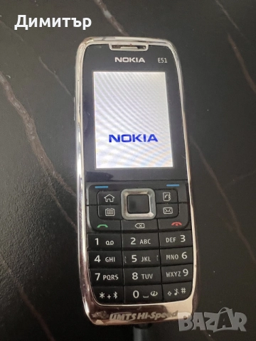Nokia E51 Телефон Класически Бизнес Мобилен Апарат Камера WiFi Bluetooth
