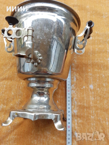 Самовар чайник 3 литра, снимка 5 - Антикварни и старинни предмети - 53211675