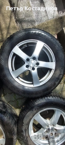 Алуминиеви джанти Dezent 16” 5x100, снимка 5 - Гуми и джанти - 53159413
