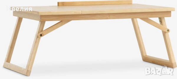 Поставка за лаптоп Lohals бамбук, снимка 3 - Лаптоп аксесоари - 52939954