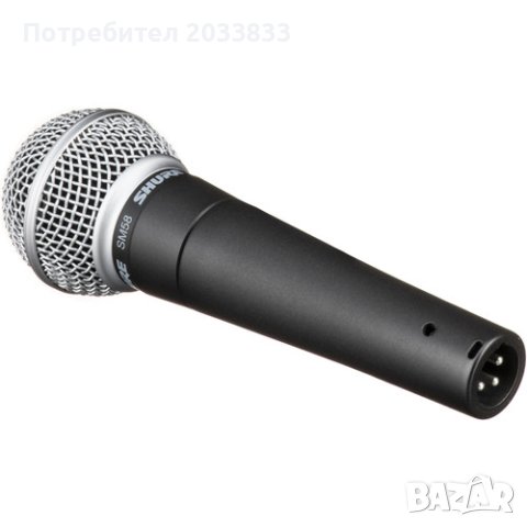 Микрофон SHURE SM58, снимка 3 - Микрофони - 42434348