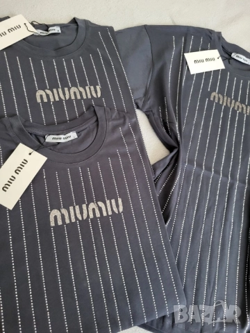 тениска miu miu , снимка 5 - Тениски - 51586559