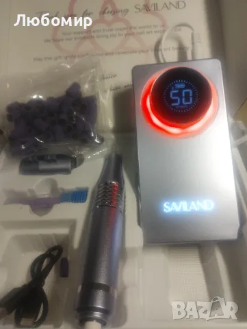 50000 RPM Професионална бормашина за акрилни нокти

, снимка 3 - Педикюр и маникюр - 48452762