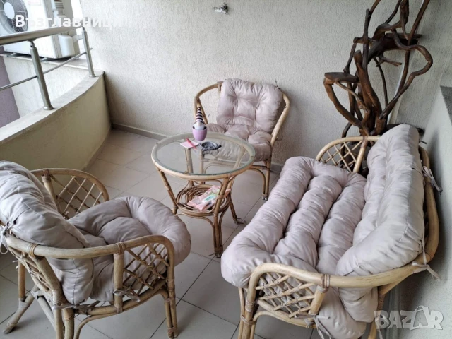 Комплект възглавници за ратанов комплект, снимка 6 - Градински мебели, декорация  - 50837123