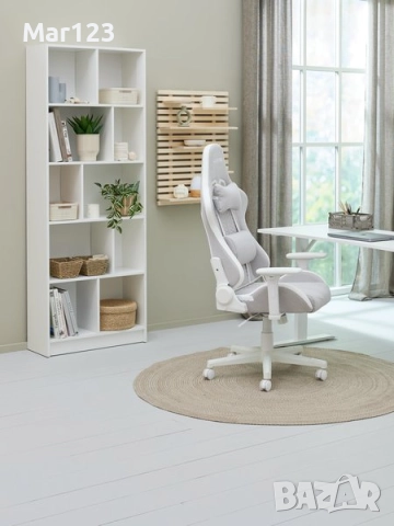 Бяла етажерка НОВА, снимка 2 - Гардероби - 52504055