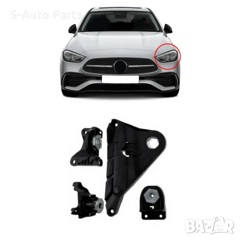Комплект щипки за захващане на фар Mercedes C-Class W206, снимка 3 - Аксесоари и консумативи - 55844753