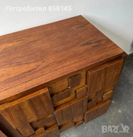 скрин от масив дъб с дърворезба, снимка 5 - Скринове - 49797791