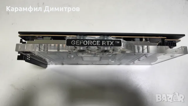 MSI GeForce RTX 4090 SUPRIM X 24G видеокарта с воден блок Alphacool Eisblock Aurora Acryl GPX-N, снимка 3 - Видеокарти - 56069264