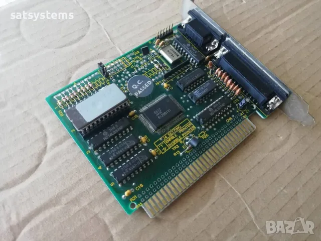 I/O Card2 + Видео MGA-III/P REV:C 8-bit ISA за Правец, снимка 6 - Видеокарти - 47904966