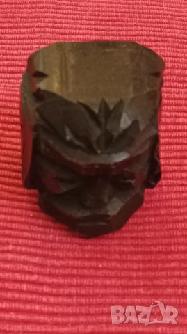 Дървена статуетка,дърворезба,бюст., снимка 4 - Колекции - 41850681