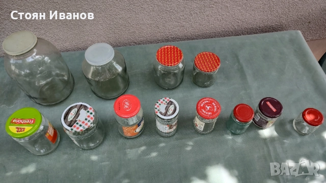 Стъклени буркани, всякакви форми и обеми от 130 милилитра до 3 литра, снимка 4 - Буркани, бутилки и капачки - 51632150