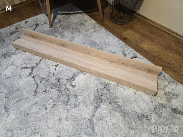 Нов стенен рафт - дъб сонома