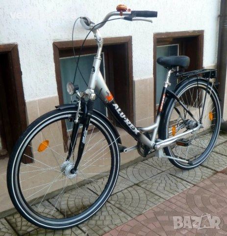 АЛУРЕКС ! 28 цола капли ! Алуминиев- елегантен ! СРАМ 7 Германия!, снимка 2 - Велосипеди - 52710193