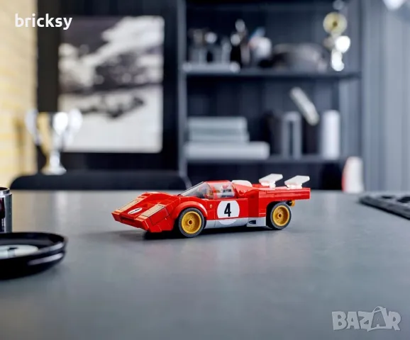 Нов LEGO Speed Champions 76906 - 1970 Ferrari 512 M Ферари 512 М, снимка 3 - Конструктори - 48352467