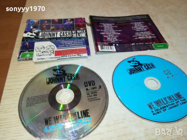 johnny cash cd+dvd ВНОС germany 0903242007, снимка 2 - CD дискове - 44687063