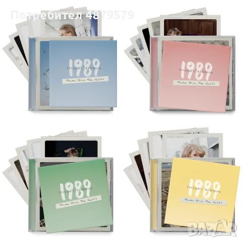 Taylor Swift – 1989 CD (Taylor's Version) + Polaroid карти (Фабрично запечатани)