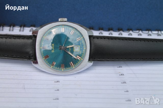 СССР часовник ''Слава'' мъжки 21 камъка , снимка 8 - Антикварни и старинни предмети - 40725017
