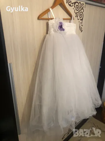 Детска шаферска рокля - 6-7 г.